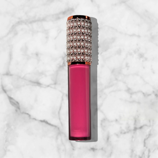 Hot Pink Lip Gloss
